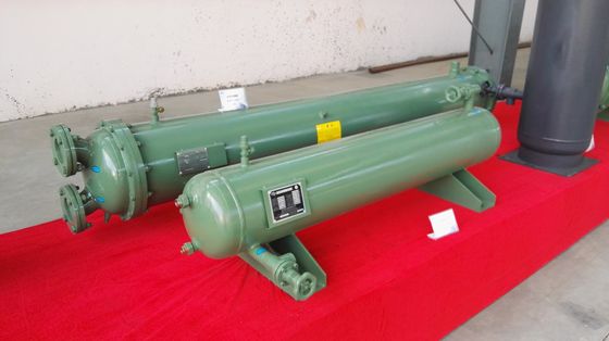 Shell And Tube Refrigerant Sea Water Cooled Condenser Heat Exchanger Dry Evaporator
