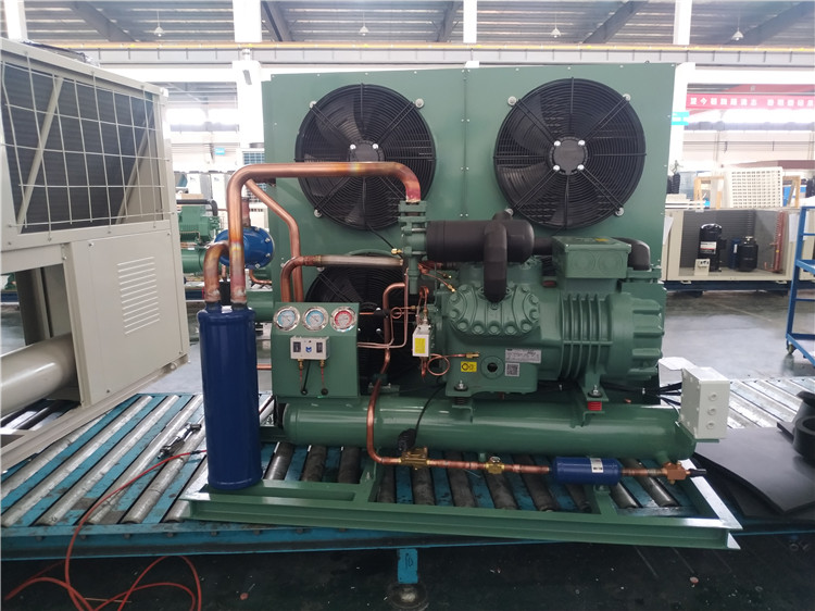 Refrigeration 5hp 3hp Condensing Unit Equipment For Mushroom Cultivation Project