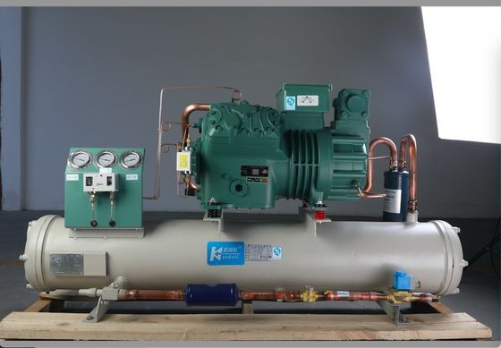 6kw de water Gekoelde Condenserende Compressor van de Condensatorcopeland van het Eenheidswater Koude