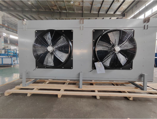 220/380 Spanning EN-serie Groot plafond type Luchtkoeler Twee ventilatoren voor koelonderdelen